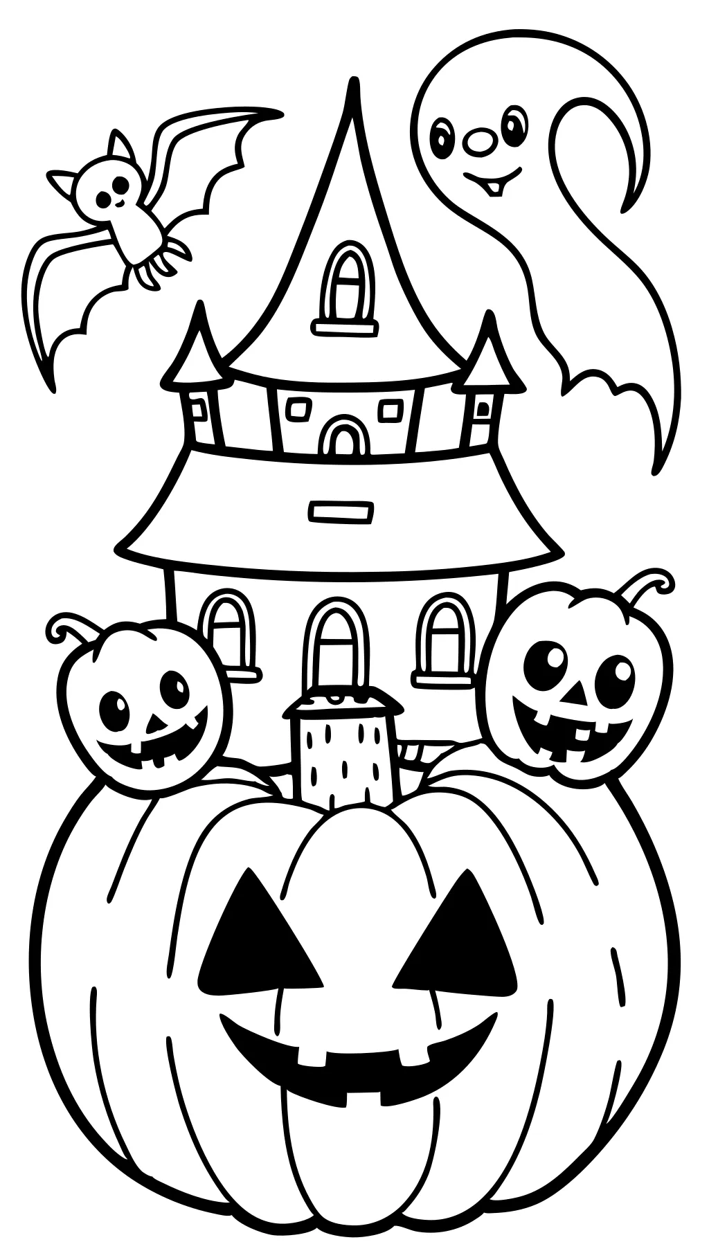 coloriages d’Halloween imprimable gratuitement